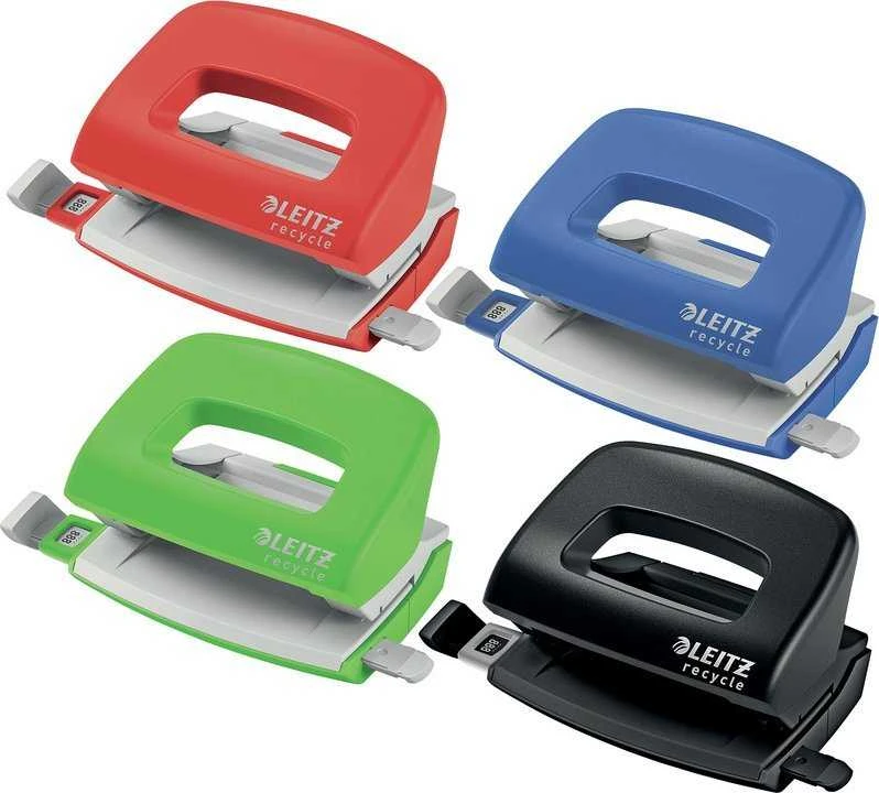 Skylmuša Leitz NeXXt Recycle Mini, 10 lapų, raudona