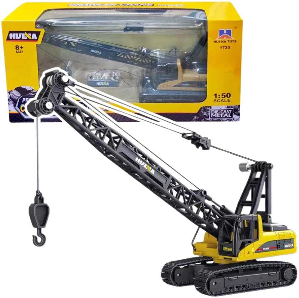 HUINA Vikšrinis kranas 1:50 masteliu