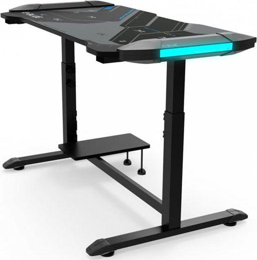 Žaidimų stalas EBlue EGT574 RGB Gaming Desk, Reguliuojamo aukščio 740