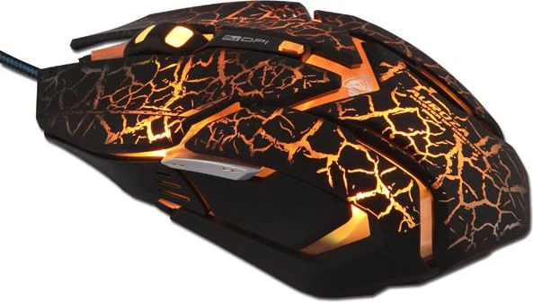 E-Blue E-Mėlyna E-Mėlyna Auroza žaidimų pelė (EMS639BKCA-IU)