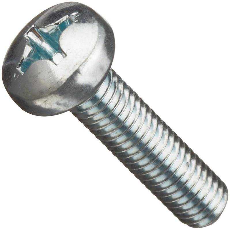 E Normpro Haushalt Sraigtai, DIN7985 M6 × 80 mm, ZN, 100 vnt.