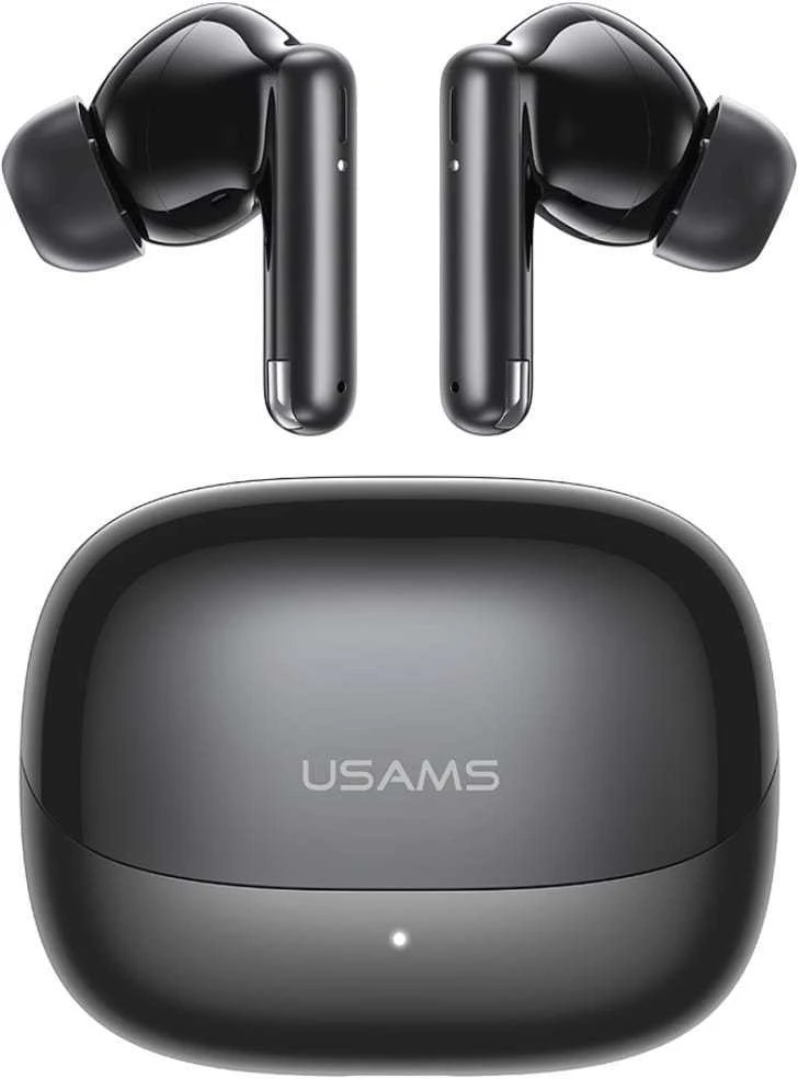 Ausinės Bluetooth TWS USAMS IF27 belaidės baltos spalvos