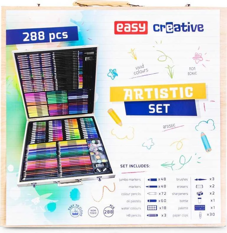 Rinkinys artystyczny vaikams Easy 288 dalys