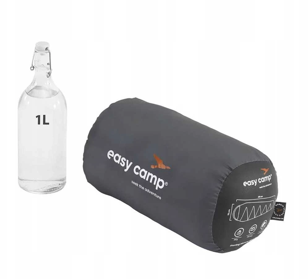Easy Camp Starling Mummy 8°C I Miegmaišis, juodos spalvos (240201)