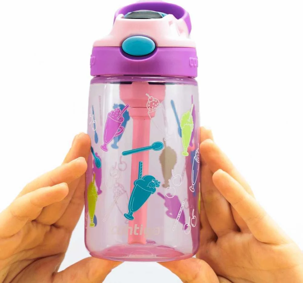 Contigo Easy Clean PP Strawbery Shakes 420ml violetinė