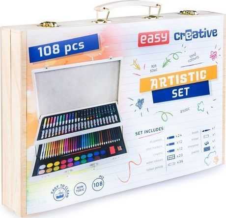 Easy Stationery Meno rinkinys 108 elementai EASY