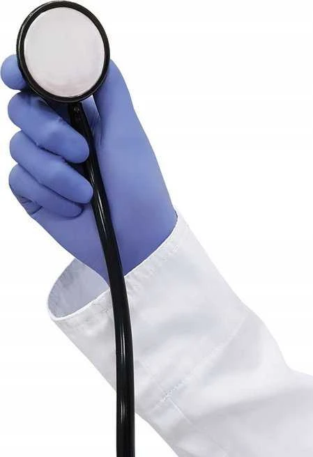 EasyCARE vienkartinės nitrilo pirštinės, be miltelių, nesterilios, mėlynos, XL dydis, 100vnt.