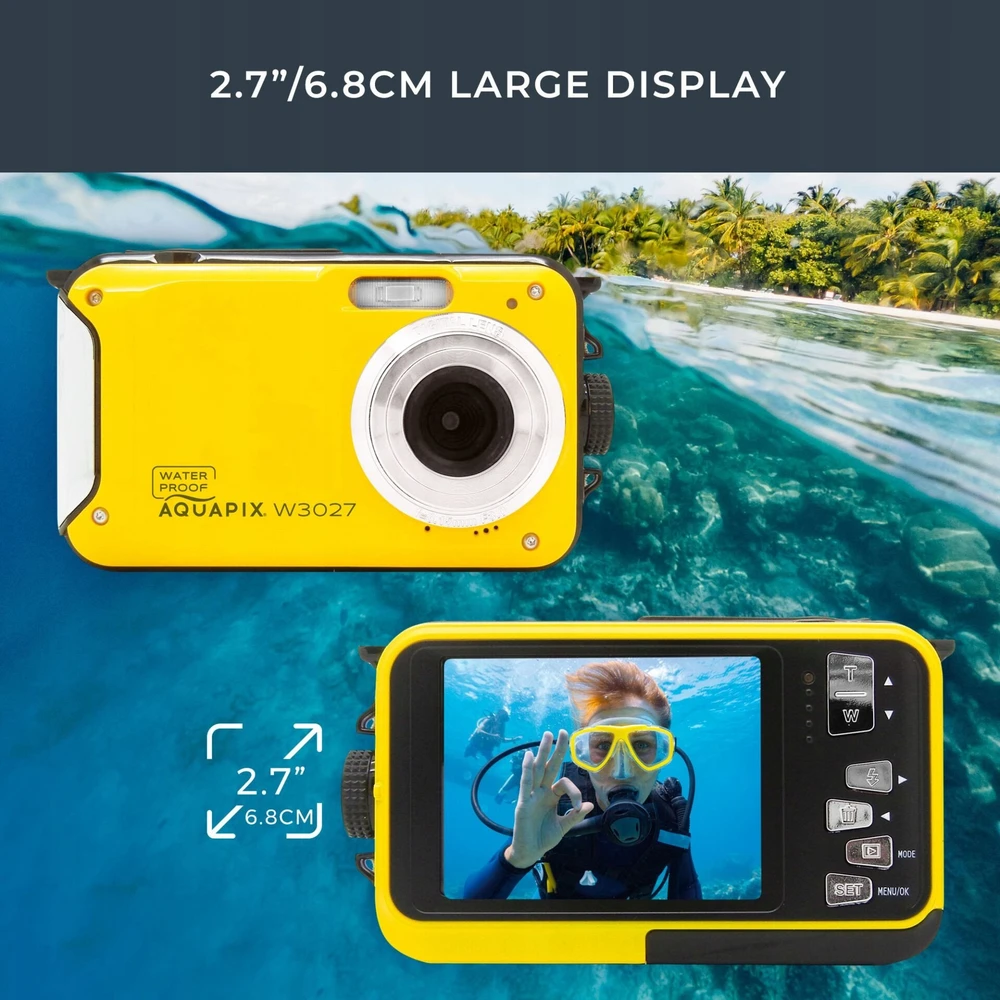 Easypix Aquapix W3027 Bangų geltona