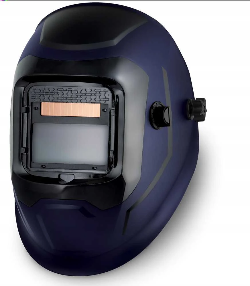EasyTouch Suvirinimo kaukė PAX savaiminio tamsėjimo su filtru reg.DIN 9-13 Saulės baterija/ ličio baterija CR2032