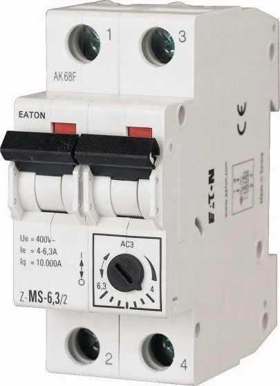 Eaton 2 polių variklio jungiklis 18,5 kW 25-40A Z-MS-40/2 248401