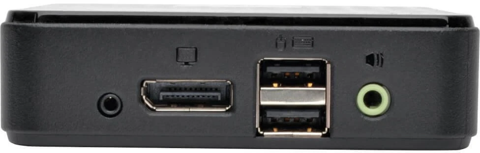 Eaton perjungiklis Eaton 2 prievadų DisplayPort KVM perjungiklis 4K 60 Hz su garso įrenginiu
