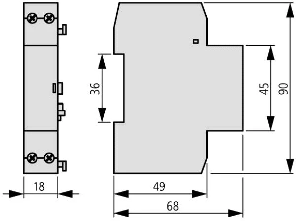 „Eaton Trip“ blokas 50 Hz 230 V A-PKZO 073187