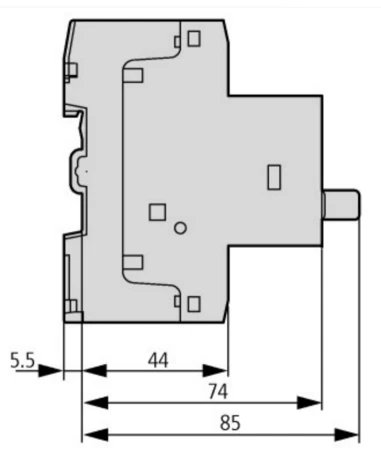 Eaton variklio apsaugos jungiklis PKZM01-0,4 - 278477