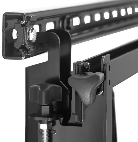 Laikiklis Eaton Chief ConnexSys Portrait Video Wall Mount With Rails For Displays 40-80'' Juodas komplektas montażowy (montaż, szyny ścienne) do ekranu wideo juoda Rozmiar ekranu: 101.6-203.2 cm (40''-80'') kanalas wspornikowy
