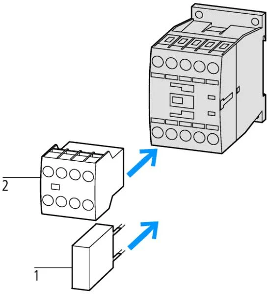 Eaton pagalbiniai kontaktoriai DILA-40 230V 50Hz - 276329