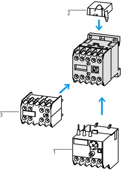 Eaton DILEM-01(24V50/60HZ)-3P. MAITINIMO KONTAKTORIUS