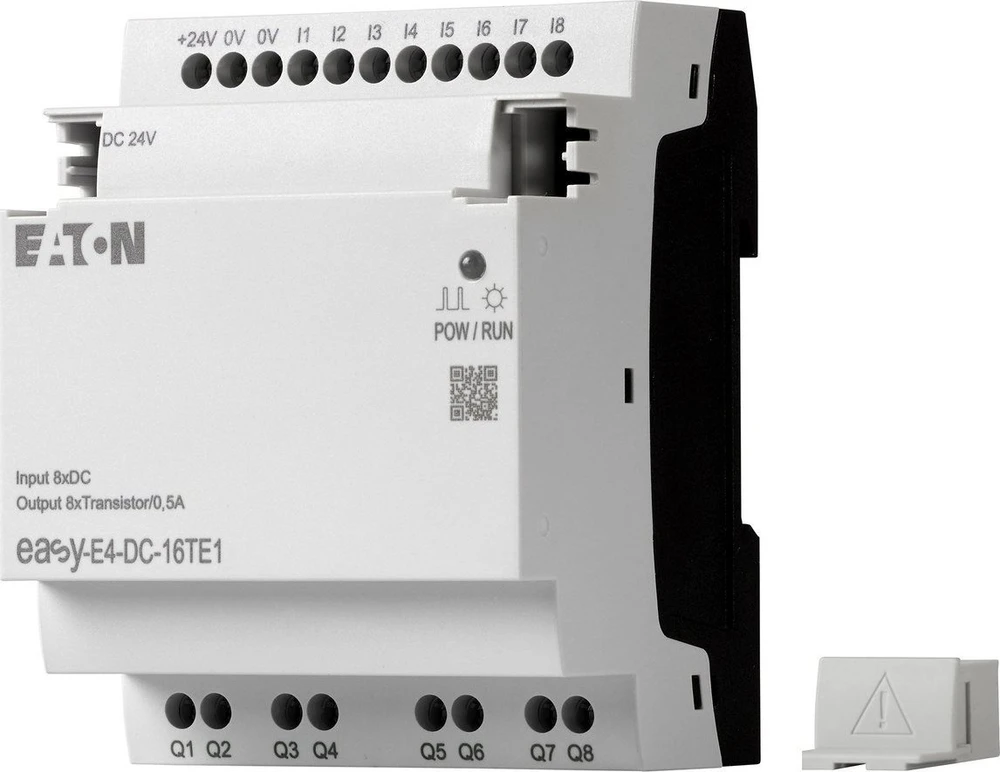 Eaton EASYE4, prailgintuvas 24 V nuolatinės srovės, 8DI, 8DO-T
