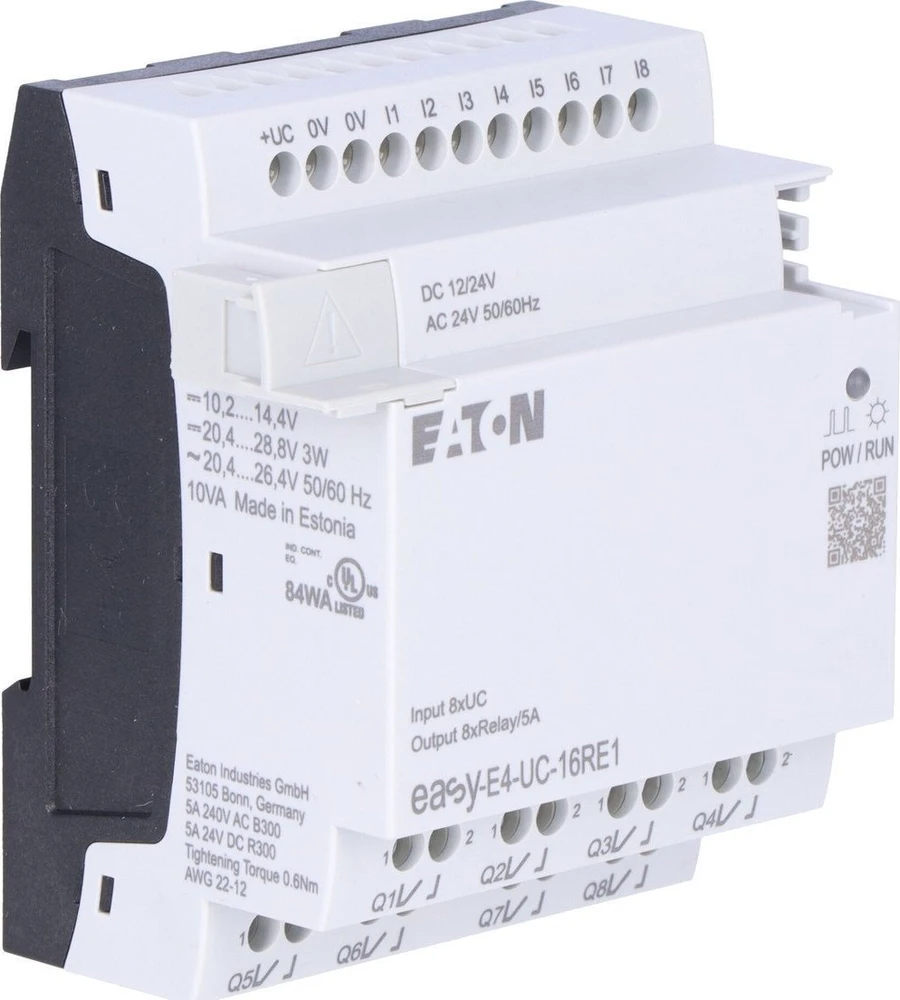 Eaton EASYE4,ROZ.12-24VDC,24VAC,8DI,8DO-R