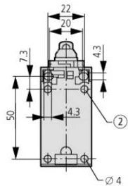 Eaton „Eaton Spring“ strypo pavara LS-11S/S „snap action“ pavara 266104