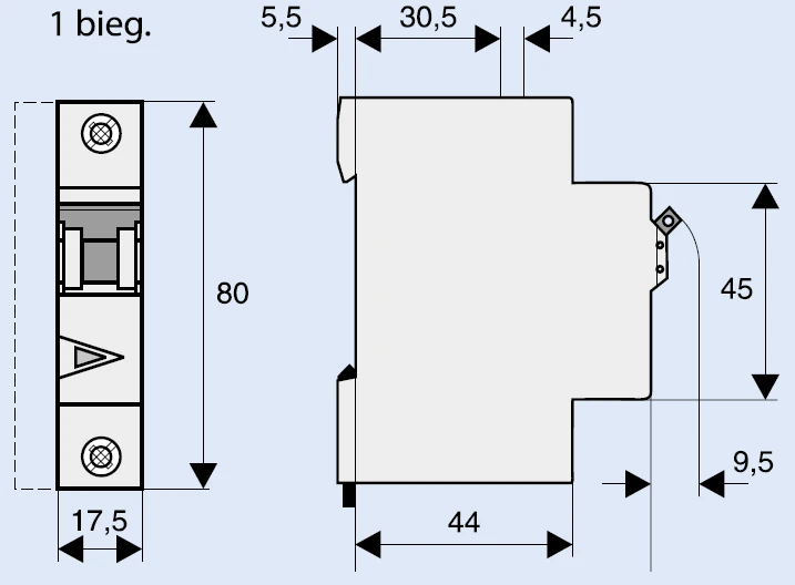 Eaton FAZ-C40 / 1 1P C 40A 15kA AC - 278565