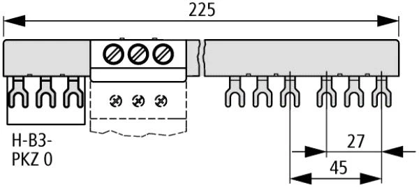 Eaton B3.0/5-PKZ0 TRIJŲ FAZIŲ TILTŲ BLOKAI.
