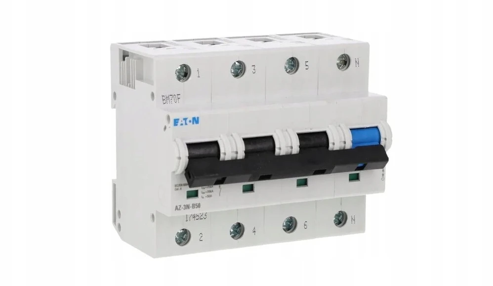 Eaton 174523 Grandinės pertraukiklis 3P+N B 50A 25kA AC AZ-3N-B50 174523