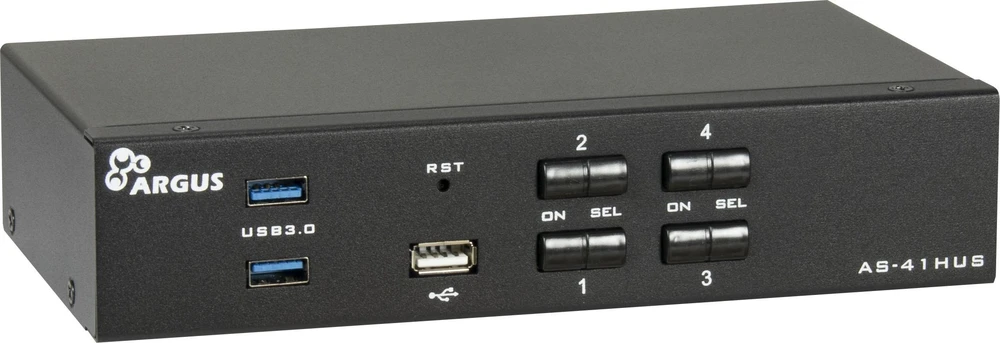 Przełącznik Eaton Inter-Tech IPC KVM Switch AC-41HUS HDMI, 4K@60Hz