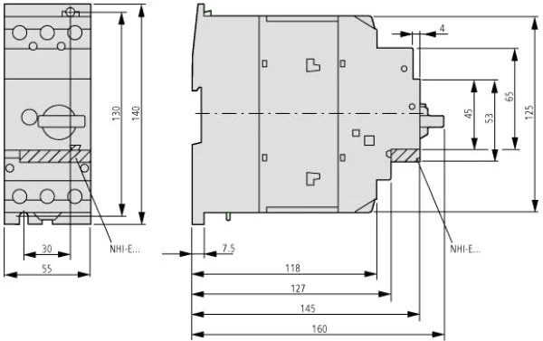 Eaton Motor grandinės pertraukiklis PKZM4-50 - 222355