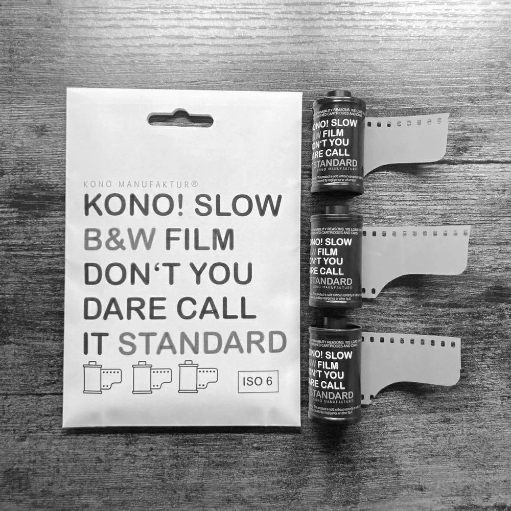 Eaton Fotografijos filmas - KONO Lėtas Juodai-Baltas ISO 6 Pakuotė