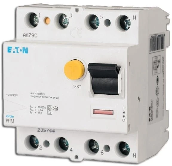 Ar „Eaton PFIM-63/4/003-MW PDC-MCB“ yra skirtingas jungiklis?