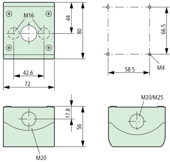 Eaton Housing M22-I1 – 216535