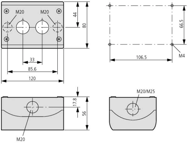 Eaton Housing M22-I2 – 216537
