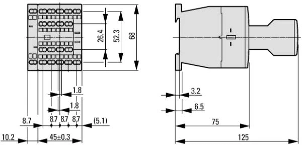 Eaton DILM12-01 (230 V 50 Hz, 240 V 60 Hz) STYCZ.