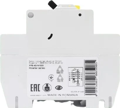 EATON xPole srovės nuotėkio relė 4P 40A 30mA FP6-40/4/003