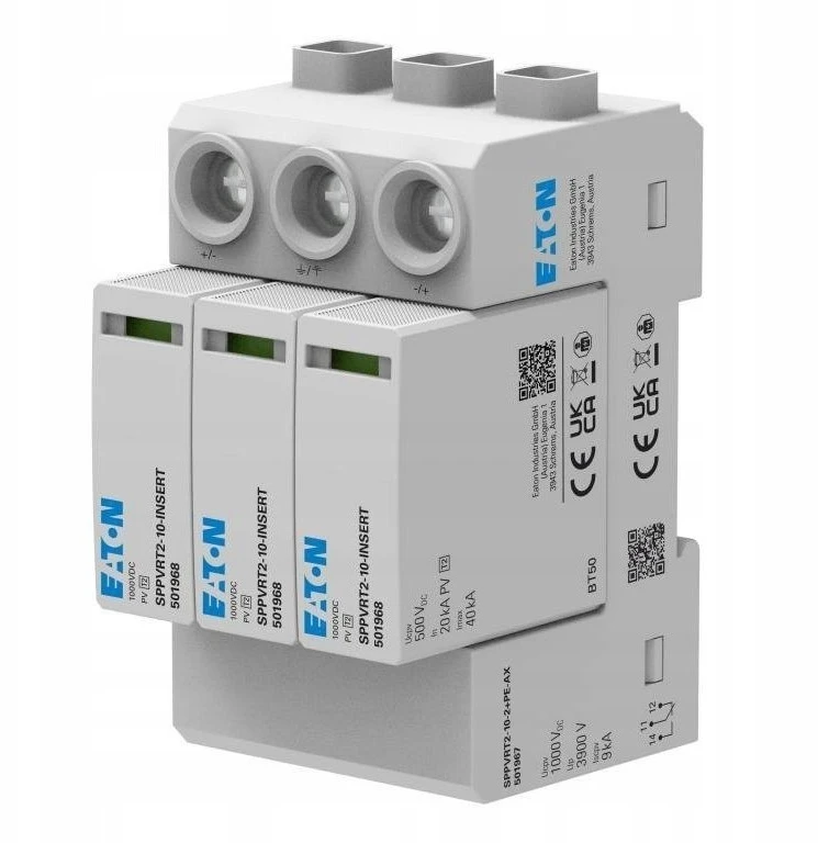 Eaton GALIOS RIBA T2 1000VDC SPPVRT2-10-2+PE