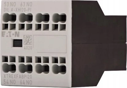 „Eaton“ pagalbinio kontaktinio modulio 4 polių 16A 2Z+2R tvirtinimas priekyje „Push-In“ spyruokliniai gnybtai 199319