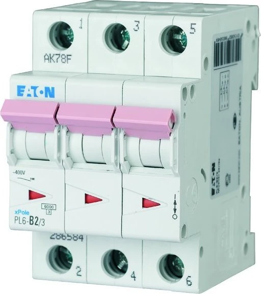 Eaton PL6-B2 / 3 6KA SROVĖS STOP