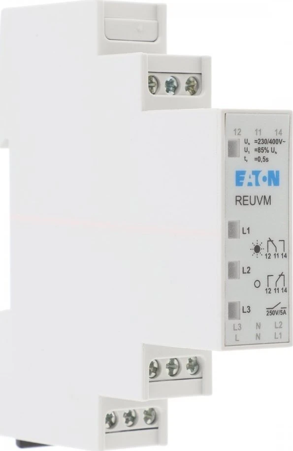 Eaton 148598 Įtampos buvimo relė 400V AC 3N, 400/230V REUVM 148598