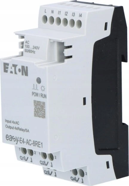 Eaton Įėjimų/išėjimų plėtinys easyE4 230VAC/DC 4DI 4DO-R EASY-E4-AC-8RE1 197221