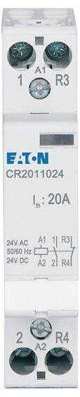 Eaton CR2011024 kontaktorius 24V AC/DC 1NO+1NO