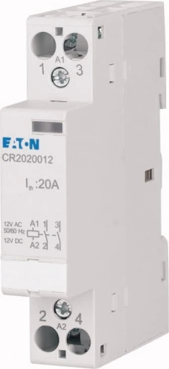 Eaton CR2020024 kontaktorius 24 V AC/DC 2 nr.
