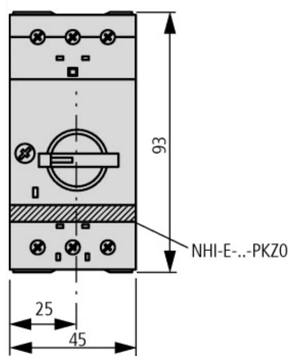 Eaton Transformatoriaus apsaugos jungiklis PKZM0-0,4-T - 088909