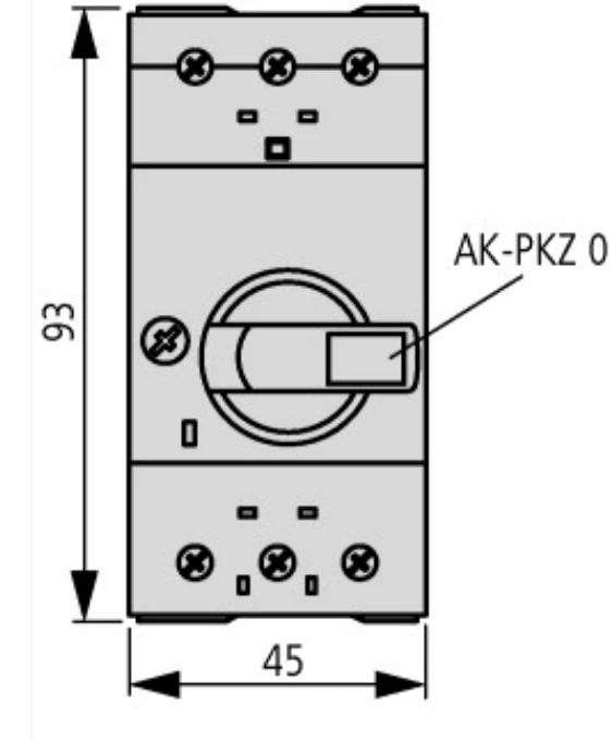 Eaton Transformatoriaus apsaugos jungiklis PKZM0-0,4-T - 088909