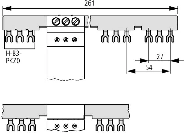 „Eaton“ trifazis tilto blokas B3.1/5-PKZ0 - 044948