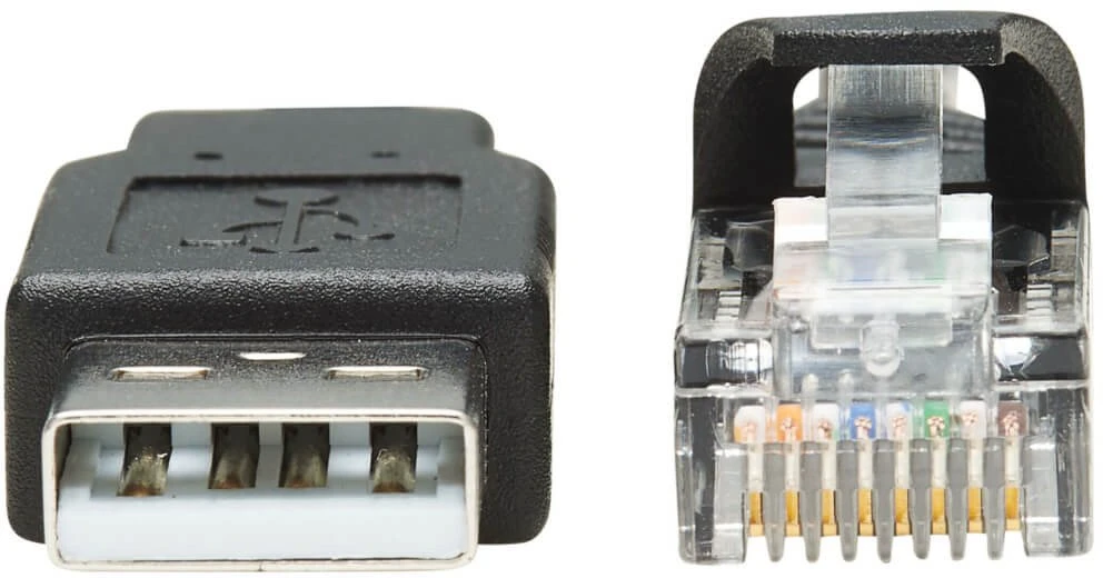 Tripp Lite Eaton USB-A TO RJ45 ROLLOVER Žaidimų konsolė