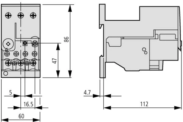Eaton Perkrovos relė 40-57A ZB65-57 278459