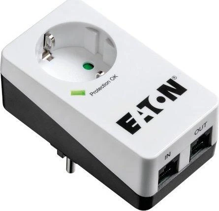 Eaton PB1TD viršįtampių ribotuvas 1 AC išvestis(ys / čių) 220 - 250 V Juoda, Balta