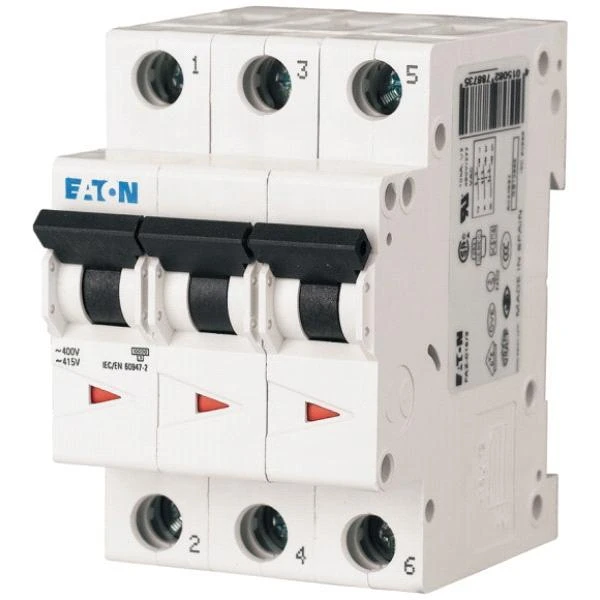 Eaton FAZ-B25/3 OFF NMP. 3 polių, IN=25A
