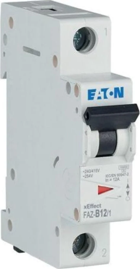 Eaton 278532 Grandinės pertraukiklis 1P B 12A 15kA AC FAZ-B12/1 278532