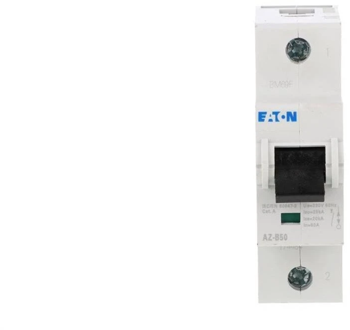 Eaton 174484 Grandinės pertraukiklis 1P B 50A 25kA AC AZ-B50 174484
